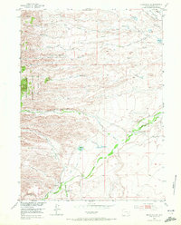 Hightower SW 1953 topographic map thumbnail
