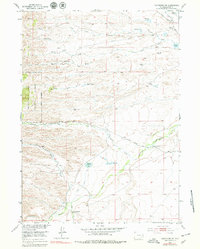 Hightower SW 1953 topographic map thumbnail