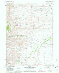 Hightower SW 1953 topographic map thumbnail