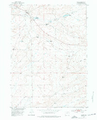 Hiland 1952 topographic map thumbnail