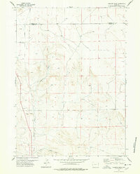 Hileman Draw 1977 topographic map thumbnail