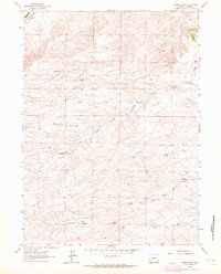 Hirsig Ranch 1962 topographic map thumbnail