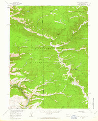 Horatio Rock 1961 topographic map thumbnail