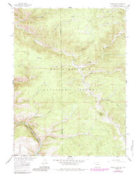 Horatio Rock 1961 topographic map preview