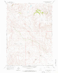Horse Creek Springs 1959 topographic map thumbnail