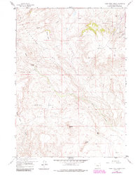 Horse Creek Springs 1959 topographic map thumbnail