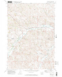 Horse Hill 1970 topographic map thumbnail