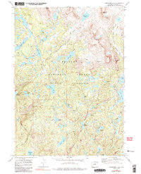 Horseshoe Lake 1968 topographic map thumbnail