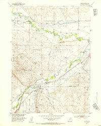 Hudson 1952 topographic map thumbnail