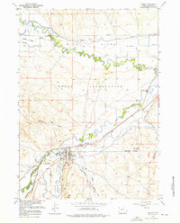 Hudson 1957 topographic map thumbnail