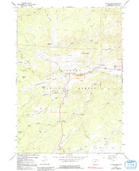 Hunter Mesa 1967 topographic map thumbnail