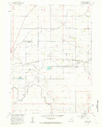 Huntley 1960 topographic map thumbnail