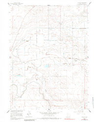 Huntley 1960 topographic map thumbnail