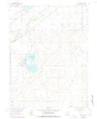 Hutton Lake 1963 topographic map thumbnail