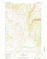 Hyatt Ranch 1960 topographic map thumbnail