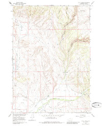 Hyatt Ranch 1960 topographic map thumbnail