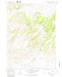 Ice Cave Mountain 1960 topographic map thumbnail