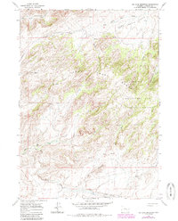 Ice Cave Mountain 1960 topographic map thumbnail