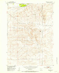 Indian Butte 1951 topographic map thumbnail