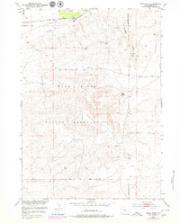Indian Butte 1951 topographic map thumbnail