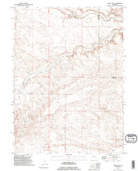 Indian Hill 1990 topographic map thumbnail