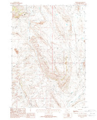Indian Pass 1987 topographic map thumbnail