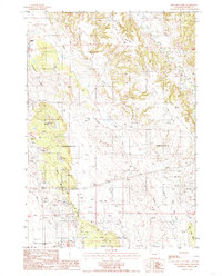 Iron Mountain 1984 topographic map thumbnail