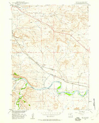 Irvine 1949 topographic map thumbnail