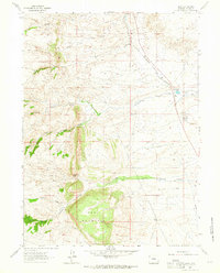 Islay 1962 topographic map thumbnail