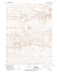 J H D Ranch 1991 topographic map thumbnail