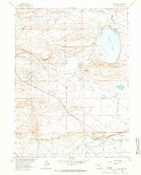James Lake 1963 topographic map thumbnail