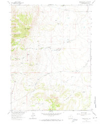 Jelm Mountain 1963 topographic map thumbnail