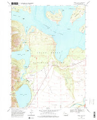 Jenny Lake 1968 topographic map thumbnail
