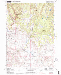Jensen Meadows 1969 topographic map thumbnail
