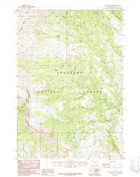 Jim Mountain 1987 topographic map thumbnail