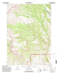 Jim Mountain 1991 topographic map thumbnail