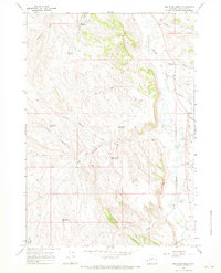 Joe Emge Creek 1966 topographic map thumbnail