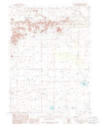 John Hay Reservoir 1986 topographic map thumbnail