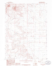 Joe Hay Rim 1986 topographic map thumbnail