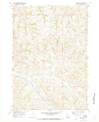 Jones Draw 1970 topographic map thumbnail