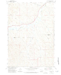 Julio Draw 1971 topographic map thumbnail
