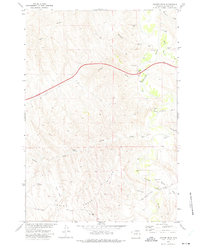 Juniper Draw 1972 topographic map thumbnail