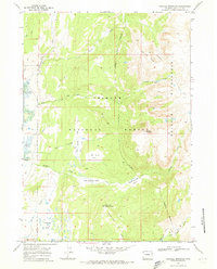 Kendall Mountain 1968 topographic map thumbnail