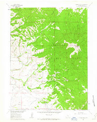 Kennaday Peak 1961 topographic map thumbnail
