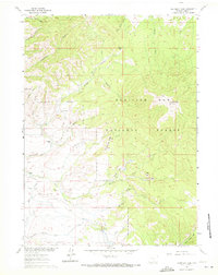 Kennaday Peak 1961 topographic map thumbnail