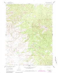 Kennaday Peak 1961 topographic map thumbnail