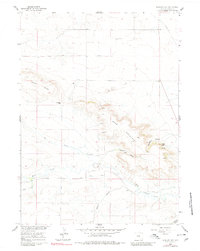 Kessler Gap 1960 topographic map preview
