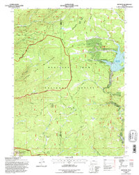 Keystone 1992 topographic map thumbnail