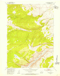 Kirkland Park 1952 topographic map thumbnail