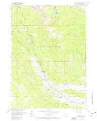 Kisinger Lakes 1956 topographic map thumbnail